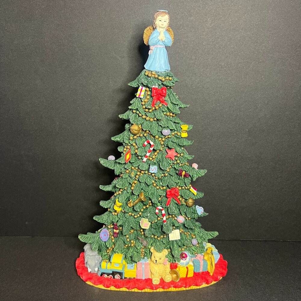 Vintage Albert E Price Ceramic Christmas Tree Decor 11.25" in Great Condition!